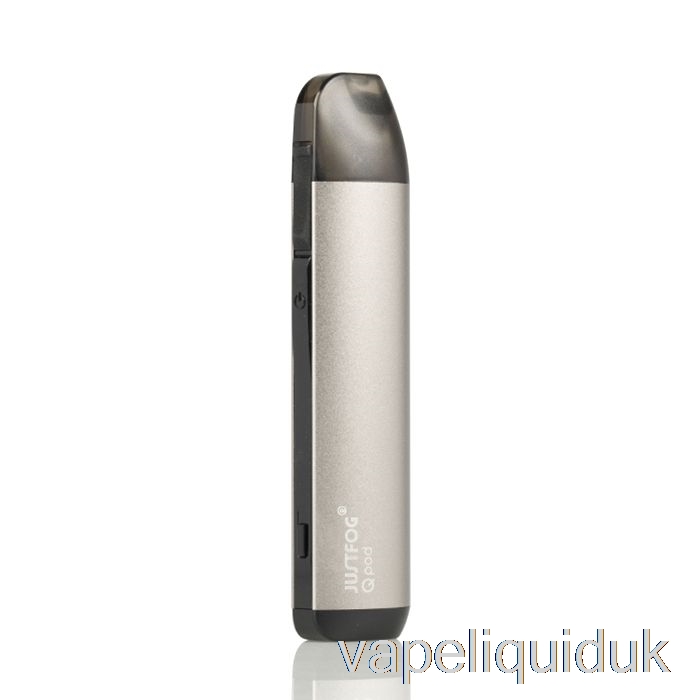 JUSTFOG QPOD Pod System Silver Vape Juice